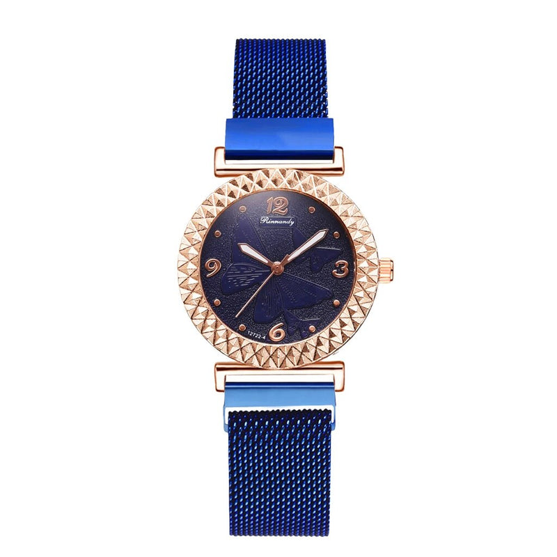 5PCS Women Watch Set Luxury Brand Rose Gold Dress Quartz Watch Bracelet Ladies Sports Wrist Watch Clock Gift Relogio Feminino i-Bugiganga