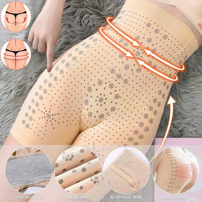 Women High Waist Slimming Seamless Belly Pants Body Control Underwear Pants for Lose Weight Body shapewear Briefs Postpartum i-Bugiganga